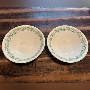 Martha stewart every day “morning glory” coupe cereal bowls made in France